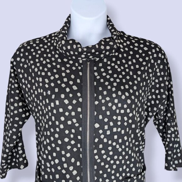 Creation B&W 3/4 Sleeve Accent Sweater - Picture 3 of 8